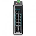 Trendnet TI-PG1284i Управляемый L2+ Gigabit Ethernet (10/100/1000) Питание по Ethernet (PoE) Черный