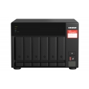 QNAP TVS-675 NAS Tower ZhaoXin KaiXian KX-6000 KX-U6580 8 GB DDR4 0 TB QuTS hero Melns