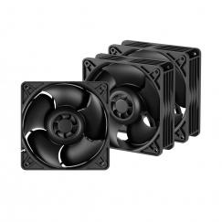 ARCTIC S12038-8K - 3 Pack Корпус компьютера Вентилятор 12 cm Черный 3 шт