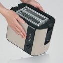 Severin AT 9576 toaster 2 slice(s) 800 W Beige, Black