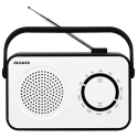 Aiwa R-190BW raadio Kaasaskantav Analoog Must, Valge Aiwa R-190BW raadio Kaasaskantav Analoog Must, Valge