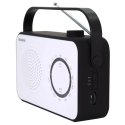 Aiwa R-190BW radio Portable Analog Black, White Aiwa R-190BW radio Portable Analog Black, White