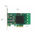 DeLOCK PCI Express x4 Card to 4 x external USB 3.0 Quad Channel - Low Profile Form Factor DeLOCK PCI Express x4 Card to 4 x external USB 3.0 Quad Channel - Low Profile Form Factor