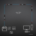 Lindy 5m USB 3.0 Active Extension Slim Lindy 5m USB 3.0 Active Extension Slim