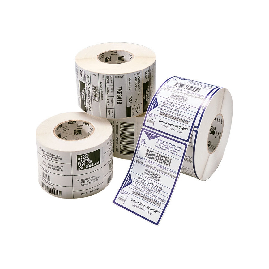 Zebra Z-Select 2000T Valge Iseliimuv printerisilt – 2
