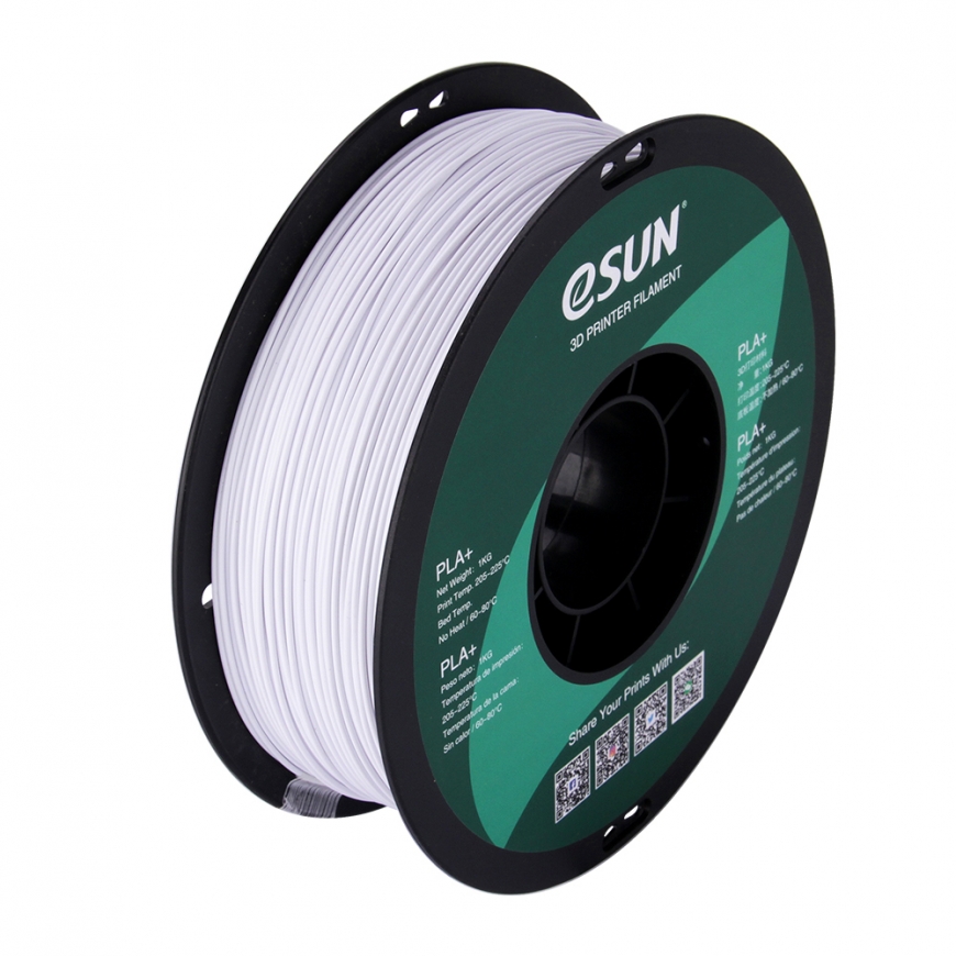 eSUN PLA+175CW1 eksploatacinė medžiaga 3D spausdintuvams Polipieno rūgštis plius (PLA+) 1 kg