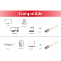 Equip 605714 tinklo kabelis Balta 5 m Cat6a S/FTP (S-STP) Equip 605714 tinklo kabelis Balta 5 m Cat6a S/FTP (S-STP)