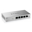 Zyxel GS1200-5HPV3 Vadīts L2 Gigabit Ethernet (10/100/1000) Power over Ethernet (PoE) Desktops Pelēk