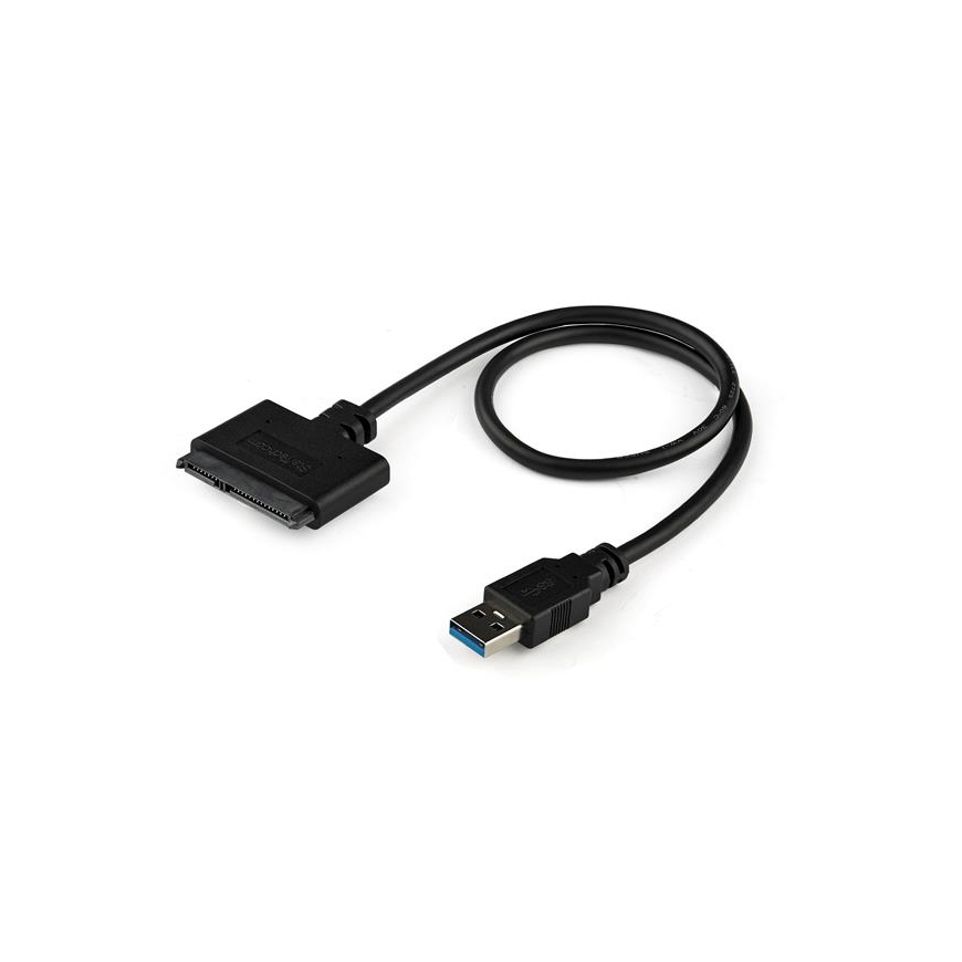 StarTech.com USB3S2SAT3CB sülearvuti dokk ja pordireplikaator Must