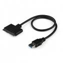 StarTech.com USB3S2SAT3CB док-станция для ноутбука Черный