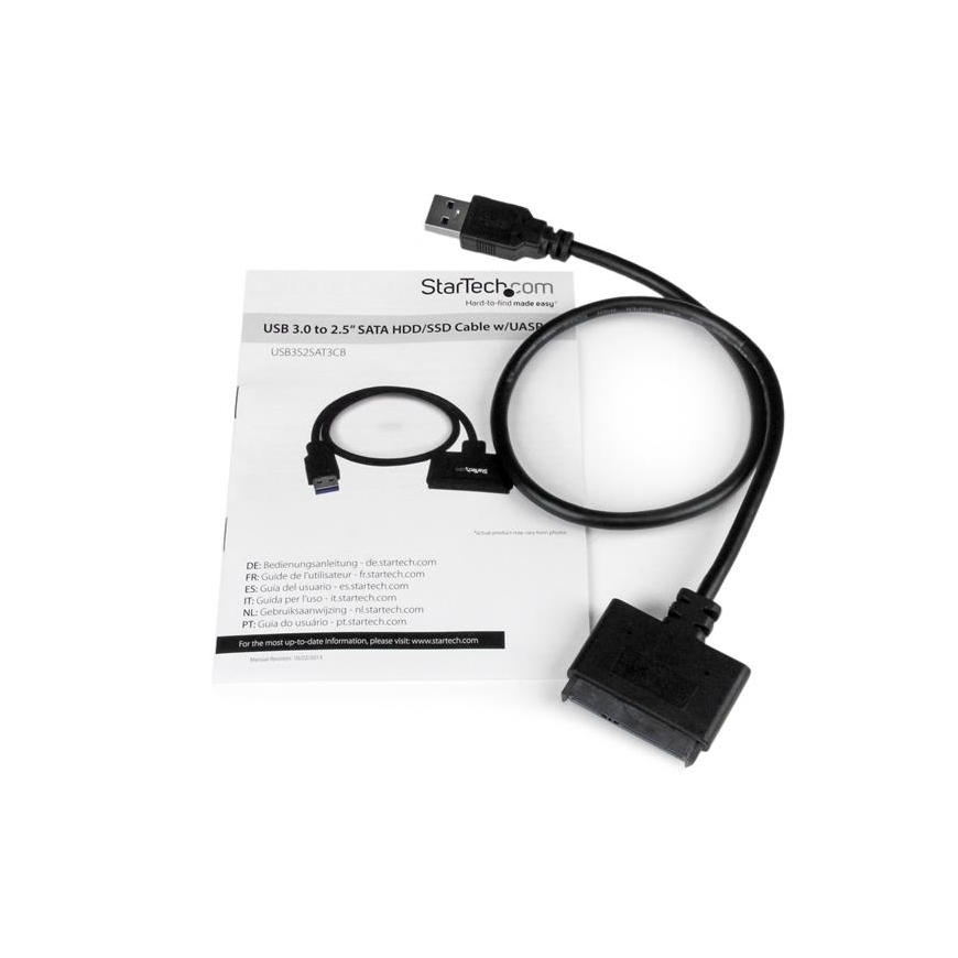 StarTech.com USB3S2SAT3CB sülearvuti dokk ja pordireplikaator Must – 4
