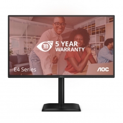 AOC 27E4U монитор для ПК 68,6 cm (27") 1920 x 1080 пикселей Full HD LED Черный