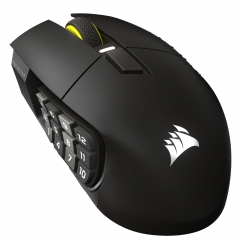 Corsair Scimitar Elite Wireless SE kompiuterio pelė Žaidimams Dešinės rankos RD belaidis ryšys + „Bl
