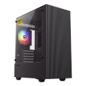 GameMax Edge Mini Tower Melns GameMax Edge Mini Tower Melns