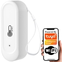 Outdoor Waterproof Temperature and Humidity Sensor White IP65 WiFi TUYA Outdoor Waterproof Temperature and Humidity Sensor White IP65 WiFi TUYA