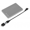Verbatim Store 'n' Go ALU Slim ulkoinen kovalevy 1 TB 2.5" USB Type-C 3.2 Gen 1 (3.1 Gen 1) Harmaa Verbatim Store 'n' Go ALU Slim ulkoinen kovalevy 1 TB 2.5" USB Type-C 3.2 Gen 1 (3.1 Gen 1) Harmaa