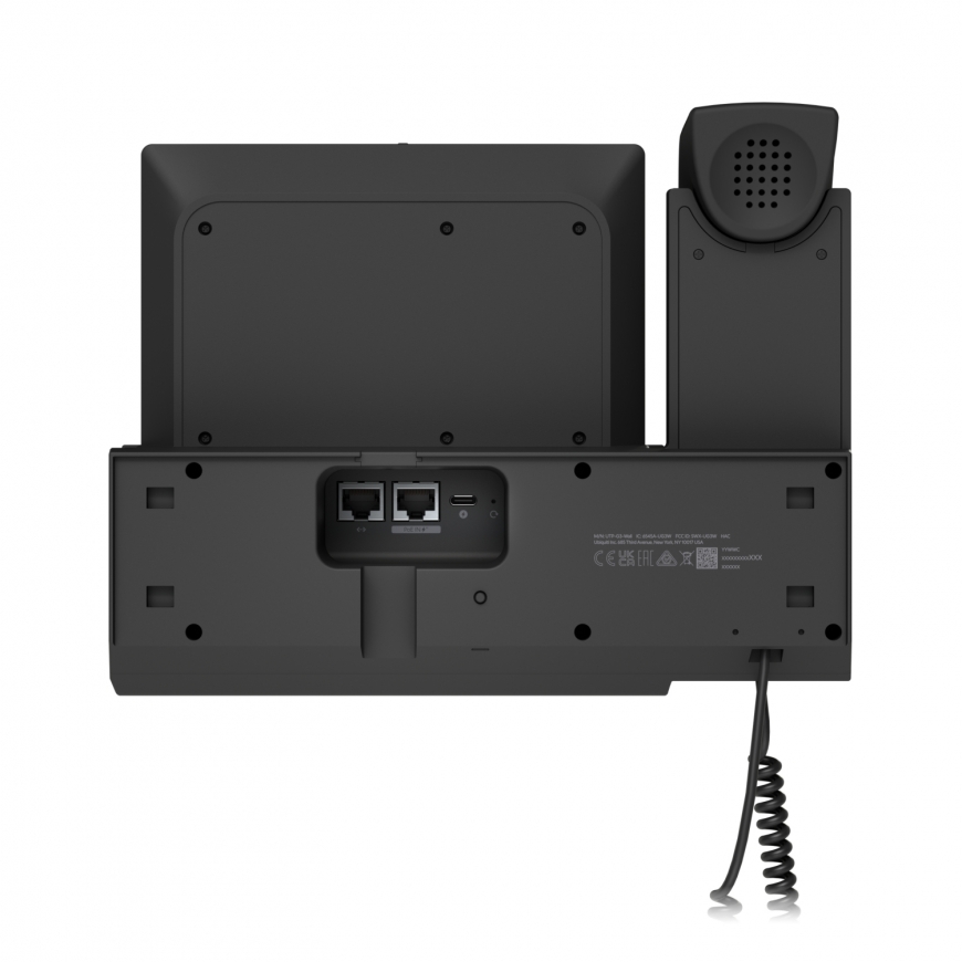 Ubiquiti G3 Touch Wall IP tālrunis Melns Wi-Fi – 2