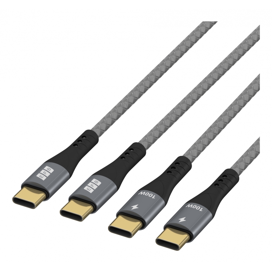 EFB Elektronik USB-CC-00005 USB кабель USB 2.0 1 m USB C Черный, Серый – 4