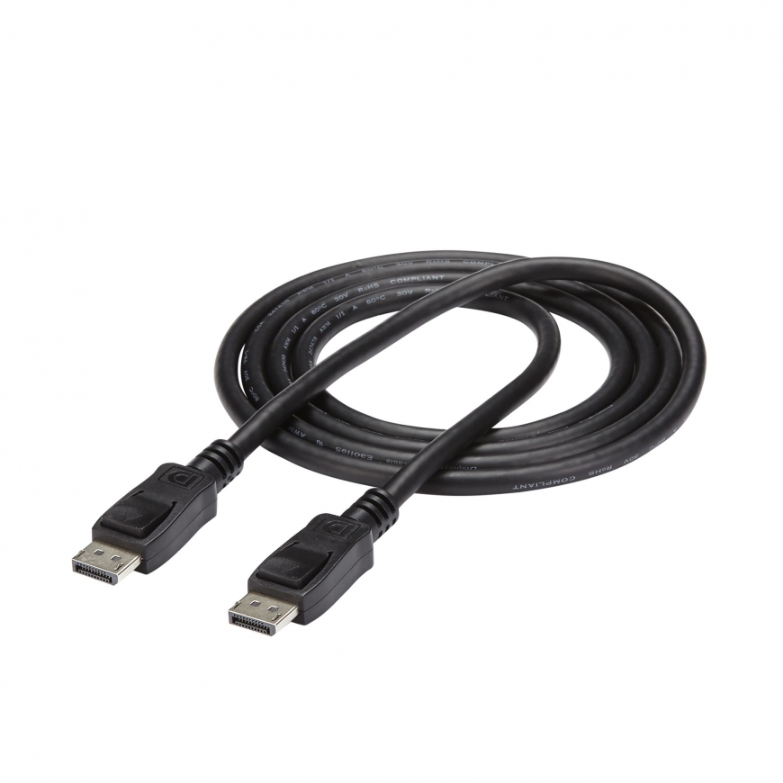 StarTech.com DISPLPORT6L DisplayPort kabelis 1,8 m Melns – 5