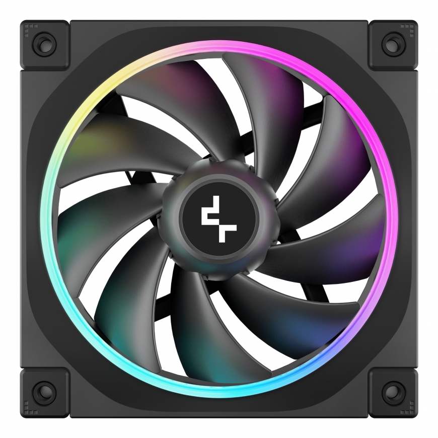 DeepCool FL12 Datora korpusam Ventilators 12 cm Melns 1 pcs – 3
