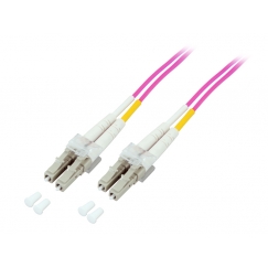 Alcasa LC/LC, 1 m InfiniBand/fibre optic cable Violet