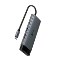 TP-Link UH7021C interfeisa centrmezgls USB Veids-C 5000 Mbit/s Alumīnijs, Melns TP-Link UH7021C interfeisa centrmezgls USB Veids-C 5000 Mbit/s Alumīnijs, Melns