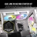 Corsair iCUE LINK RX140 RGB Computer case Fan 14 cm White 2 pc(s) Corsair iCUE LINK RX140 RGB Computer case Fan 14 cm White 2 pc(s)