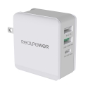 RealPower DeskCharge-65 Travel Universalus Pilka AC Vidaus RealPower DeskCharge-65 Travel Universalus Pilka AC Vidaus