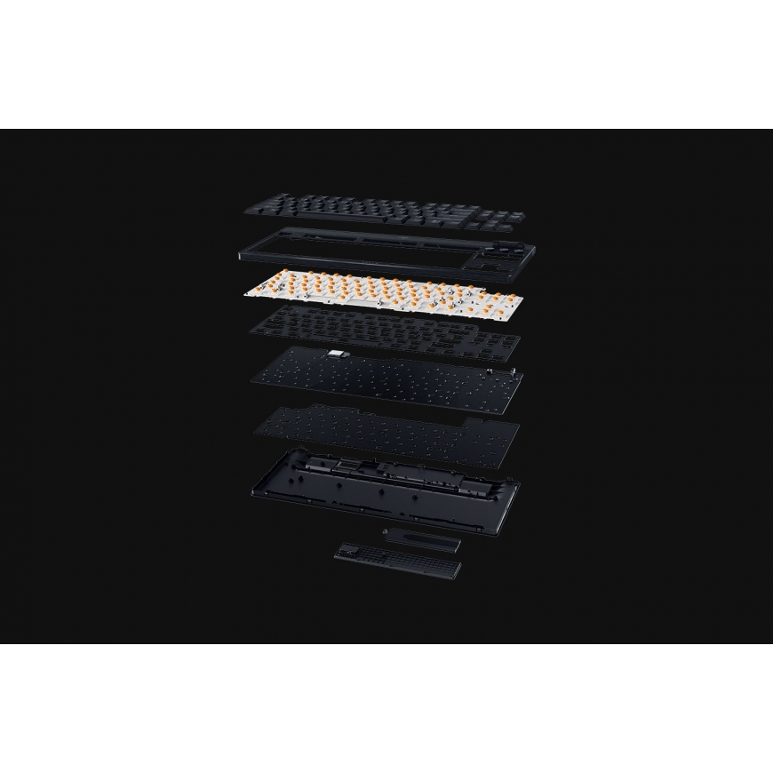 Razer BlackWidow V4 Low-Profile Tenkeyless HyperSpeed näppäimistö Pelaaminen USB + RF Wireless + Blu – 3