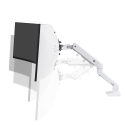 Ergotron HX Series 45-647-216 monitori kinnitus ja alus 124,5 cm (49") Laud Valge Ergotron HX Series 45-647-216 monitori kinnitus ja alus 124,5 cm (49") Laud Valge