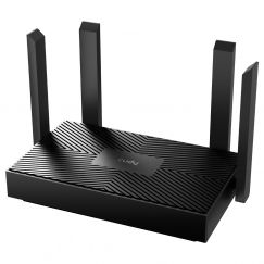 Cudy WR1500 langaton reititin Gigabitti Ethernet Kaksitaajuus (2,4 GHz/5 GHz) Musta