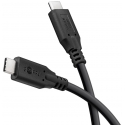 Goobay 74200 USB-kaapeli USB 3.2 Gen 1 (3.1 Gen 1) 1 m USB C Musta
