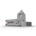 Lindy 40454 заглушка для порта Port blocker + key USB тип-A Белый АБС-пластик 5 шт Lindy 40454 заглушка для порта Port blocker + key USB тип-A Белый АБС-пластик 5 шт