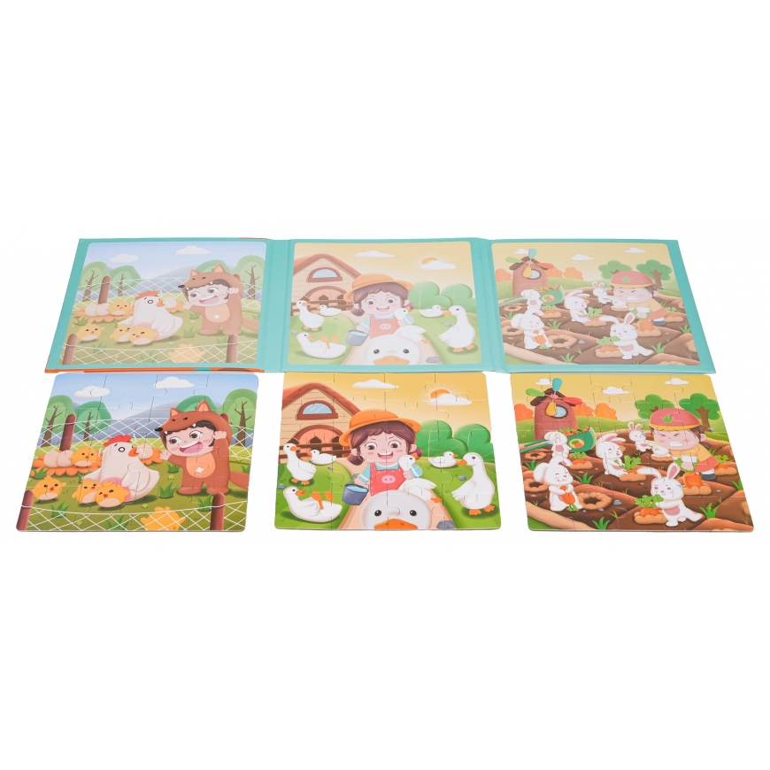 RoGer Magnetic Farm Puzzle + Book – 4