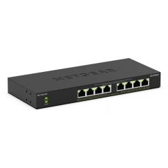 NETGEAR GS308LP Mittejuhitav Gigabit Ethernet (10/100/1000) Power over Ethernet tugi Lauaarvuti Must