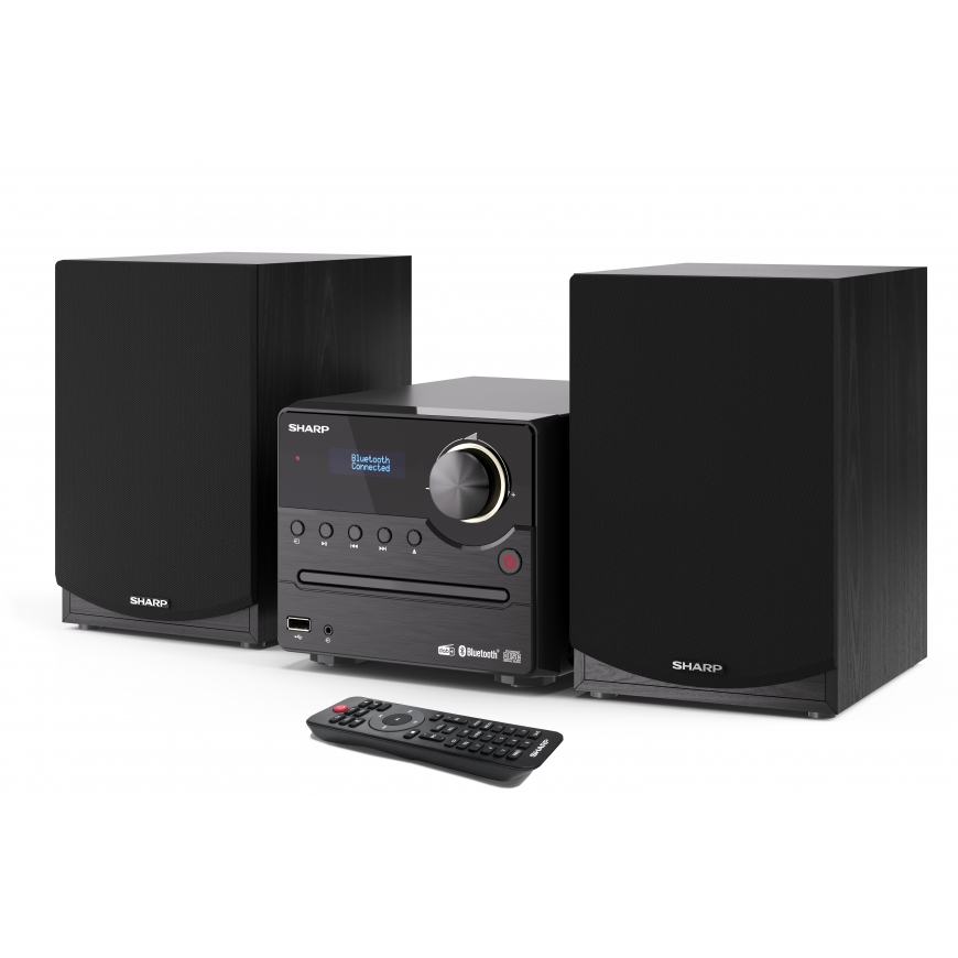 Sharp XL-B517D Kodin mikroaudiojärjestelmä 45 W Musta – 2