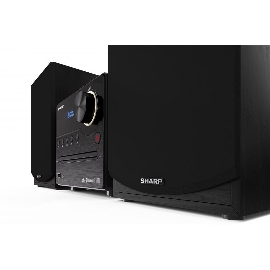 Sharp XL-B517D Kodin mikroaudiojärjestelmä 45 W Musta – 3