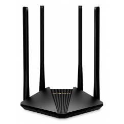 Mercusys MR30G belaidis maršrutizatorius Gigabitinis eternetas Dviguba juosta (2,4 GHz / 5 GHz) Juoda