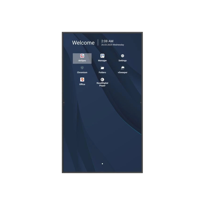 Viewsonic 65" 4K Commercial Display with ProAV Integration – 4