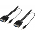 Deltaco RGB-7D video kabeļu aksesuārs 5 m VGA (D-Sub) Pelēks Deltaco RGB-7D video kabeļu aksesuārs 5 m VGA (D-Sub) Pelēks