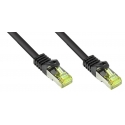 Alcasa 20m, Cat. 7, S/FTP tīkla kabelis Melns Cat7 S/FTP (S-STP)
