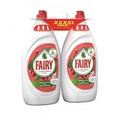 Fairy Clean & Fresh Pomegranate Гель для Мытья Посуды 2×1350ml