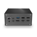 Lindy 43378 sülearvuti dokk ja pordireplikaator Juhtmega ühendatud USB 3.2 Gen 2 (3.1 Gen 2) Type-C Lindy 43378 sülearvuti dokk ja pordireplikaator Juhtmega ühendatud USB 3.2 Gen 2 (3.1 Gen 2) Type-C