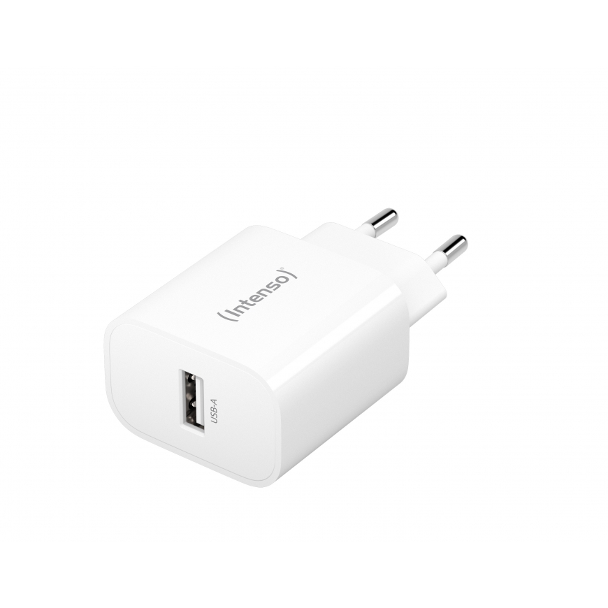 Intenso 1x USB-A Adapter weiß Universāls