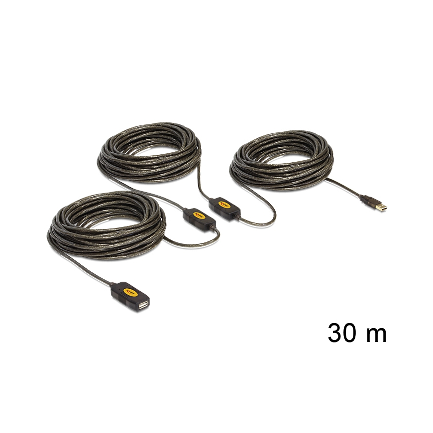 DeLOCK 30m, USB2.0 - USB2