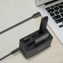 LogiLink UA0370 knyginių kompiuterių dokas / jungčių replikatorius Vielinis USB 3.2 Gen 1 (3.1 Gen 1 LogiLink UA0370 knyginių kompiuterių dokas / jungčių replikatorius Vielinis USB 3.2 Gen 1 (3.1 Gen 1