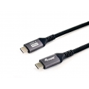 Equip 128383 USB kabelis USB4 Gen 3x2 2 m USB C Melns Equip 128383 USB kabelis USB4 Gen 3x2 2 m USB C Melns