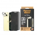 PanzerGlass ® 3-in-1 Privacy Bundle iPhone 15 Plus Selge ekraanikaitse Apple 1 tk PanzerGlass ® 3-in-1 Privacy Bundle iPhone 15 Plus Selge ekraanikaitse Apple 1 tk