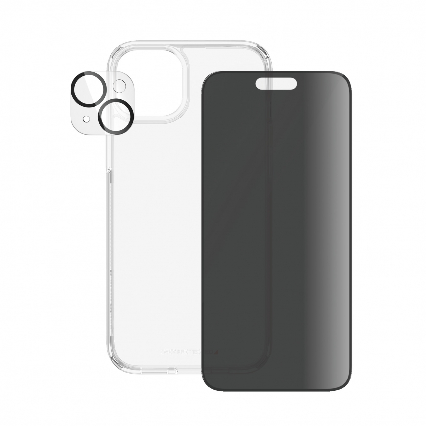 PanzerGlass ® 3-in-1 Privacy Bundle iPhone 15 Plus – 4
