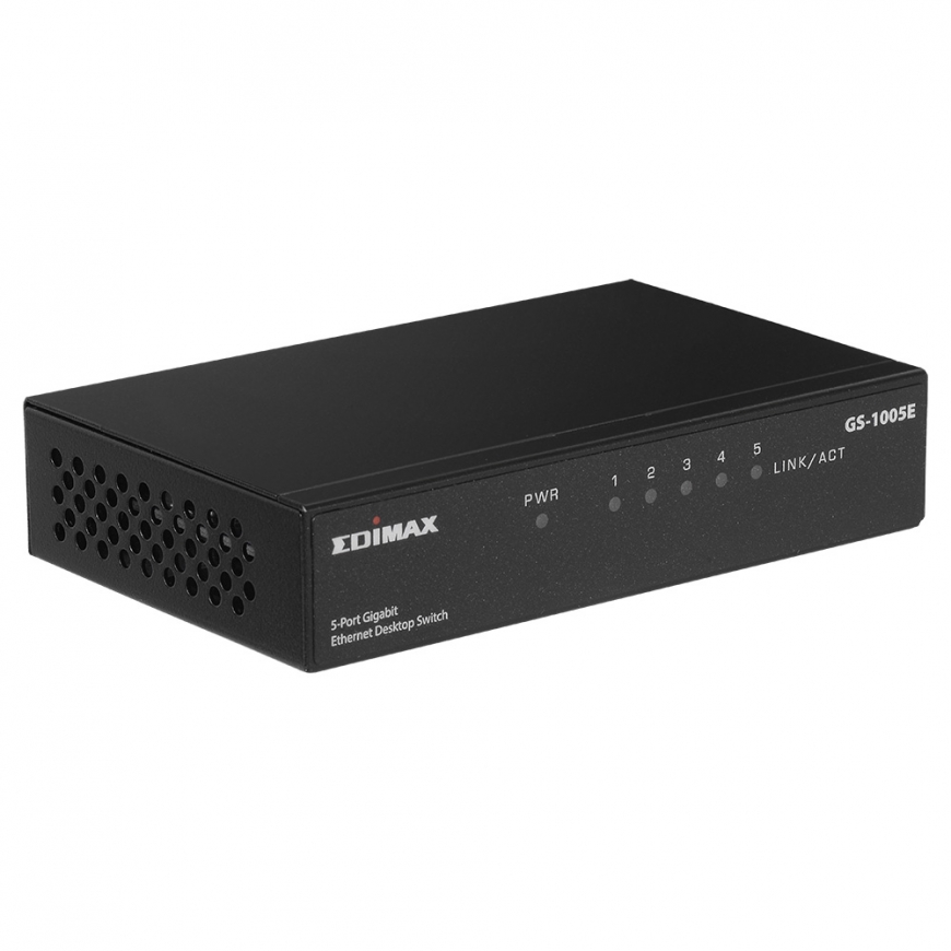 Edimax GS-1005E tinklo komutatorius Ne-valdomas Gigabit Ethernet (10/100/1000) Juoda – 3